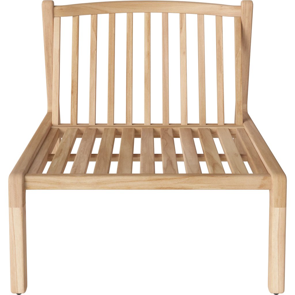 Patio tuinbank met rugmodule