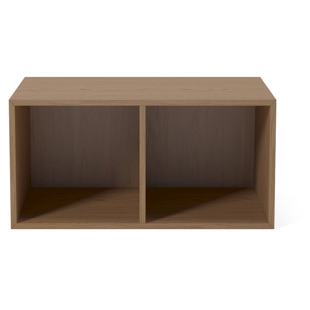 Case 1 x 2 Boekenkastmodule – 35 cm