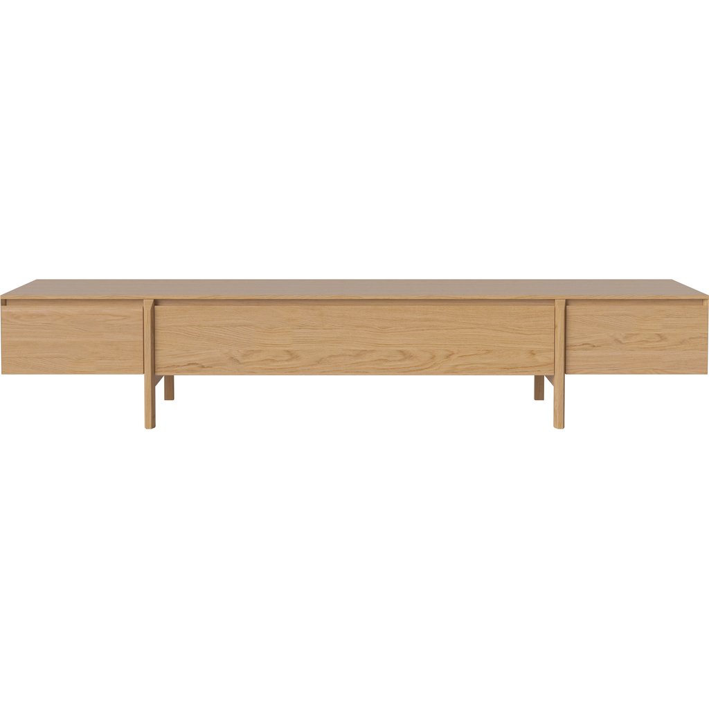 Daia låg skänk 240 cm med lådor
