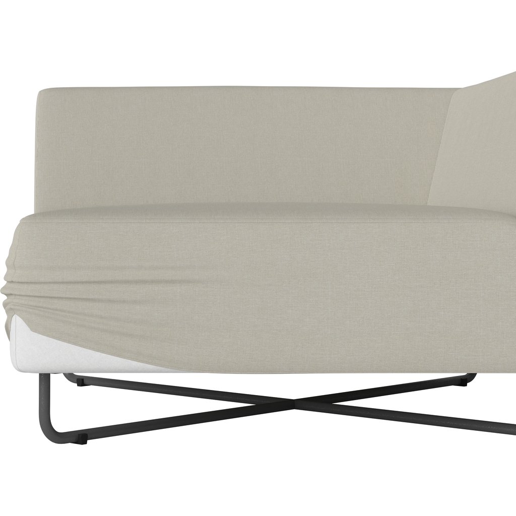 Orlando O2 Tuin Loungebank Hoes – hoekmodule links