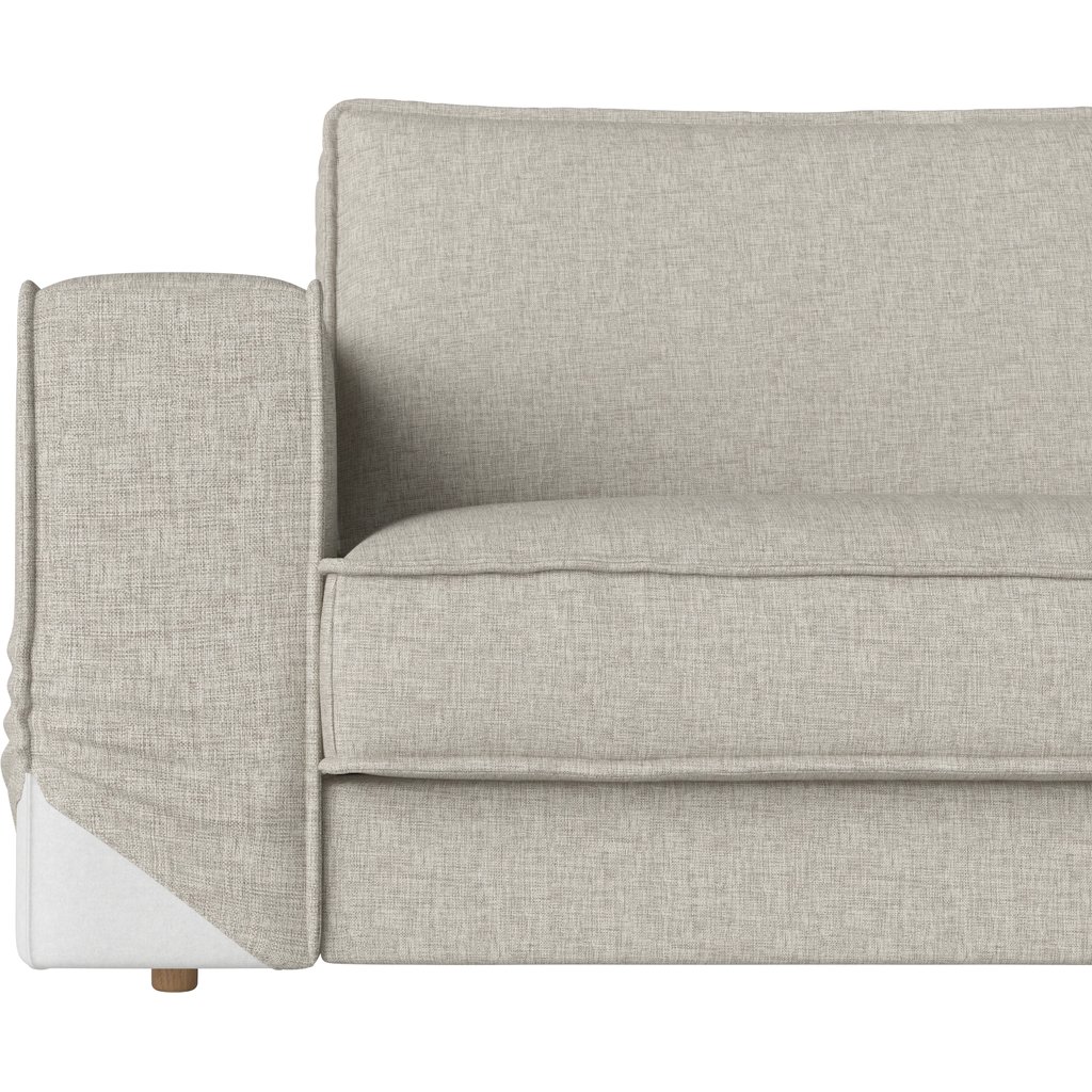 Noora Bezug für Eckmodul m. Armlehne rechts 125 x 127 cm