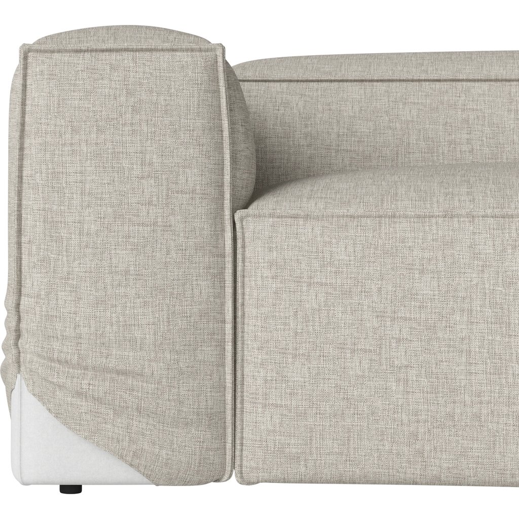 Cosima Curved Hoes voor module klein m. open einde 120 cm - rechts