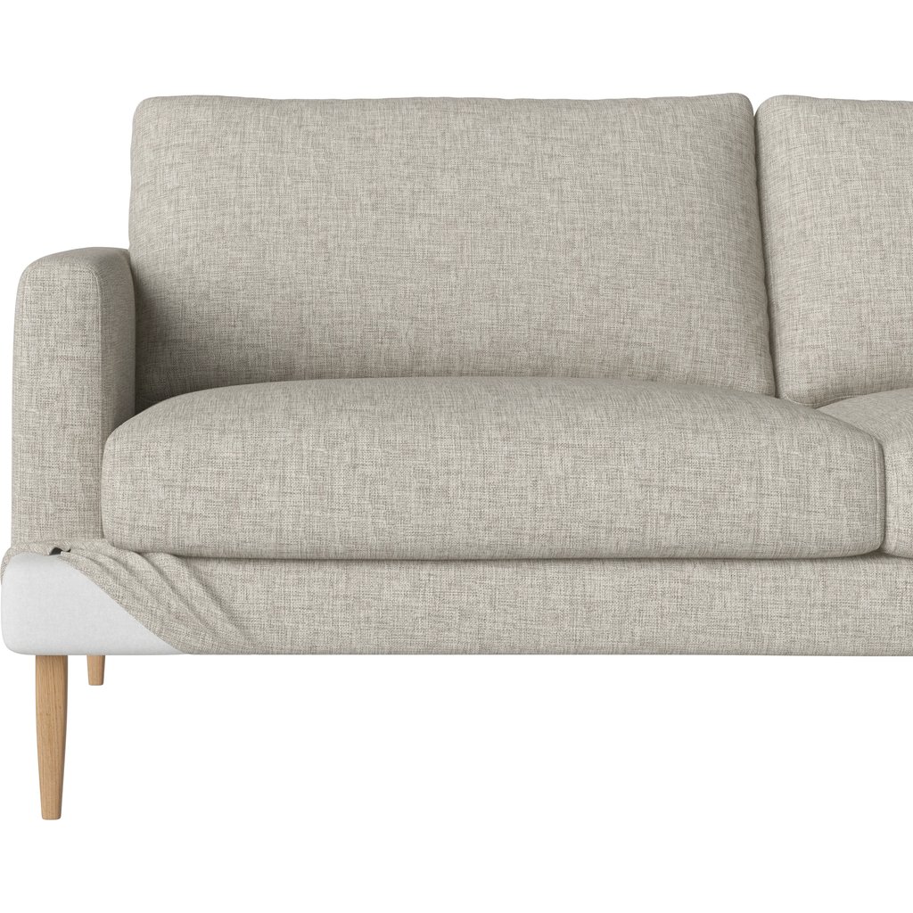 Veneda Hoes voor 3½-zitsbank met chaise longue - links