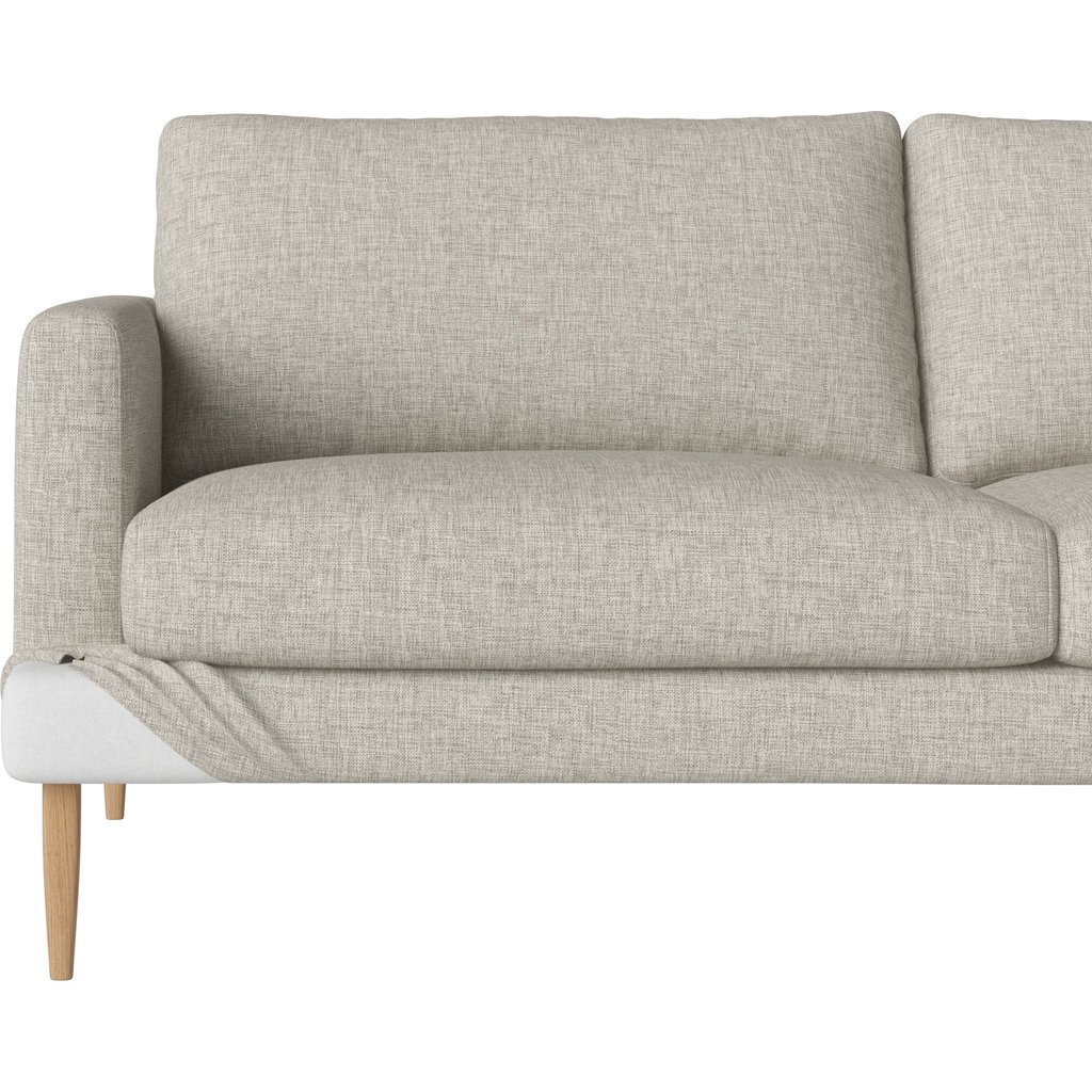 Veneda Slim Hoes voor 3,5-zitsbank met chaise longue - links