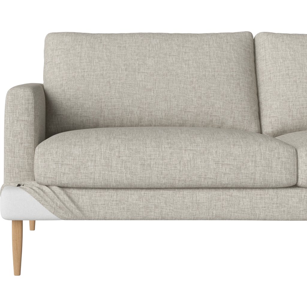 Veneda Slim Hoes voor 4,5-zitsbank met chaise longue - rechts