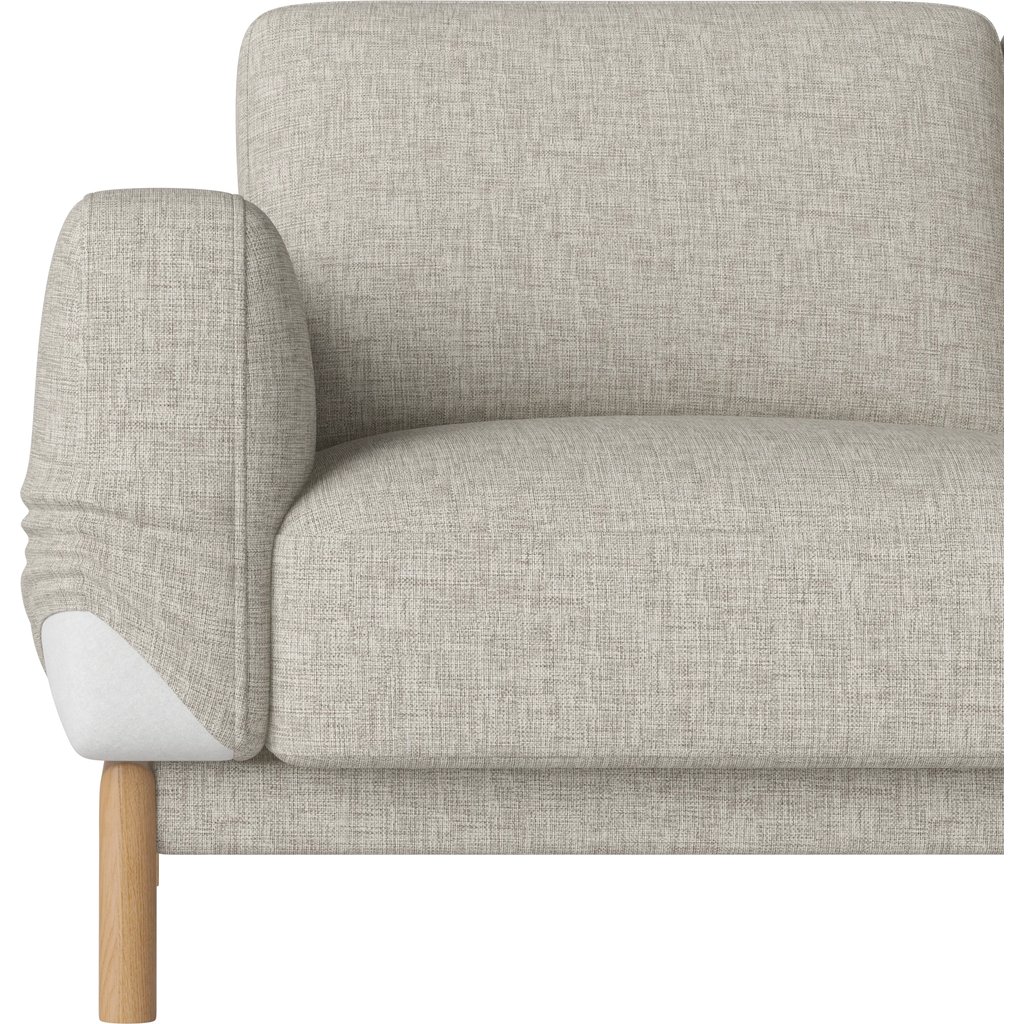 Chleo överdrag till 2-sitssoffa med schäslong - vänster