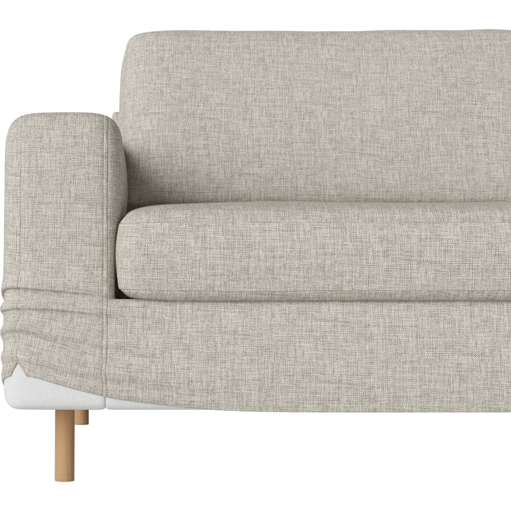 Scandinavia Överdrag till hörnsoffa, 6-sits med schäslong – vänster – open end – höger