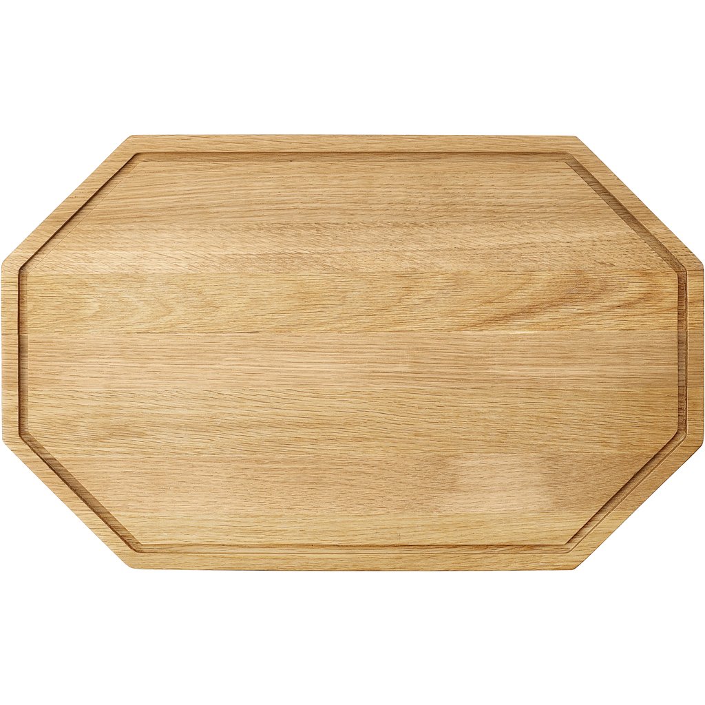 Octagon Skärbräda i trä 40 x 25 x H 2 cm
