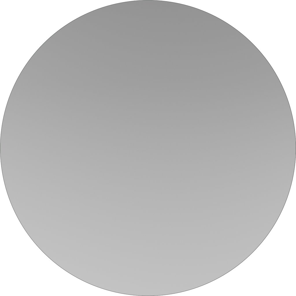 Vala speil - round