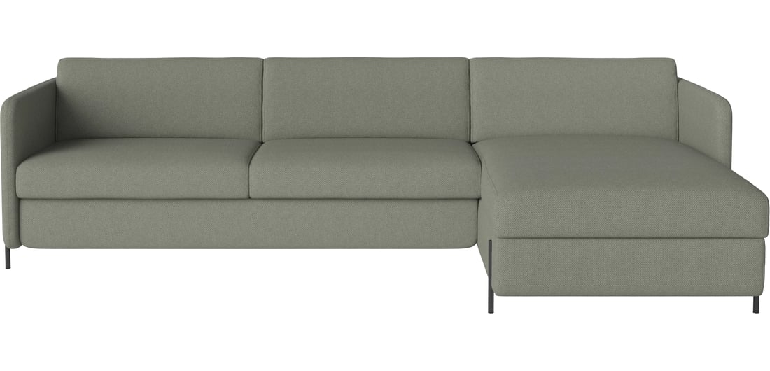 Kedelig bekvemmelighed systematisk Pira Sofa Bed 3 seater with chaise longue and storage - right