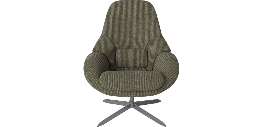 Saga Armchair Grand W. Return Swivel Function