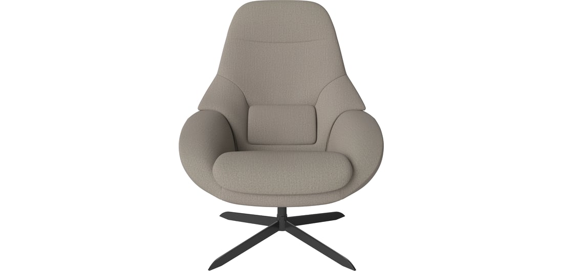 Saga Armchair Grand With Return Swivel Function