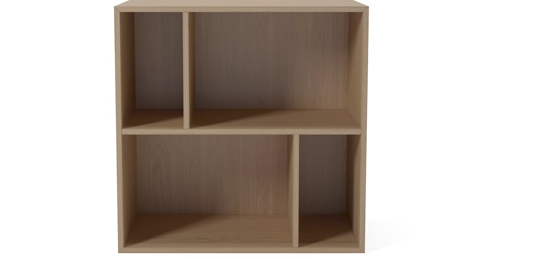Case 2 x 2 Shelf Module w. Shelf – 35 cm
